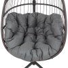 Sedák na závěsné křeslo Oval D031-26CW 144 x 100/45 x 10/12 cm PATIO 3