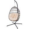 Sedák na závěsné křeslo Oval D031-05CW 144 x 100/45 x 10/12 cm PATIO 4