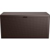 Zahradní úložný box EMILY STORAGE BOX 280L hnědý 3