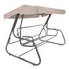 Univerzální stříška na houpačku 214x122 cm Cappucino PATIO 3