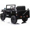 Dětský elektrický vojenský jeep willys SMALL 4x4 černý 1