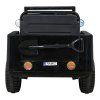 Dětský elektrický vojenský jeep willys SMALL 4x4 černý 7