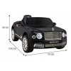 Elektrické autíčko Bentley Mulsanne černé 3