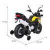 Dětská elektrická motorka BMW F850 GS žlutá 10