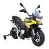 Dětská elektrická motorka BMW F850 GS žlutá 11