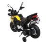 Dětská elektrická motorka BMW F850 GS žlutá 5