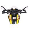 Dětská elektrická motorka BMW F850 GS žlutá 7