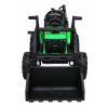 Dětský elektrický traktor STRONG s přívěsem zelený 15