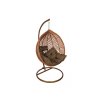 Zahradní houpací závěsné křeslo TROPICAL BROWN