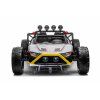 Elektrická bugina Monster RACING 400W XXL šedá 9