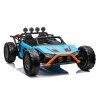 Elektrická bugina Monster RACING 400W XXL modrá 8