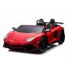 Dětské elektrické autíčko Lamborghini Aventador SV 400W červené 2
