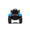 Dětský elektrický traktor s přívěsem a nakládací lžící modrý 5
