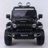 Elektrické autíčko Jeep Wrangler Rubicun lakované černé