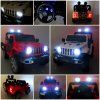 Elektrické autíčko Jeep Wrangler Rubicun bílé 4