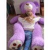 Velký medvěd XXL plyšák 160 cm fialový 8