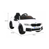 Elektrické autíčko BMW M5 Drift bílé 24V 1