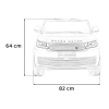 Elektrické autíčko Range Rover SUV Lift červené 15