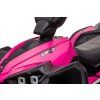 Dětská elektrická čtyřkolka XC-sport 2x45W růžová 8