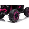 Dětská elektrická čtyřkolka XC-sport 2x45W růžová 8
