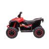Dětská elektrická čtyřkolka XC-sport 2x45W červená 4
