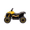 Dětská elektrická čtyřkolka XC-sport 2x45W žlutá 3