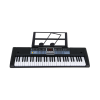 Dětský keyboard s mikrofonem a stojanem na noty černý 3