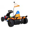 Dětská elektrická motokára McLaren Drift oranžová 4