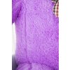 Velký plyšový medvěd Classico 130 cm fialový 4