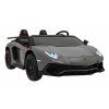 Dětské elektrické autíčko Lamborghini Aventador SV 400W šedé 2