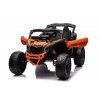 Elektrické autíčko Buggy Maverick Can-Am 4x200W 24V LCD MP4 oranžové lakované 1