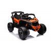 Elektrické autíčko Buggy Maverick Can-Am 4x200W 24V LCD MP4 oranžové lakované 6