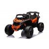 Elektrické autíčko Buggy Maverick Can-Am 4x200W 24V LCD MP4 oranžové lakované 10