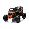 Elektrické autíčko Buggy Maverick Can-Am 4x200W 24V LCD MP4 oranžové lakované 11