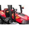 Elektrický traktor s přívěsem Blast 2x200W červený 12