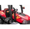 Elektrický traktor s přívěsem Blast 2x200W červený 4