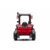 Elektrický traktor s přívěsem Blast 2x200W červený zadní pohled