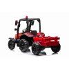 Elektrický traktor s přívěsem Blast 2x200W červený 5