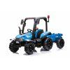 Elektrický traktor s přívěsem Blast 2x200W modrý 2