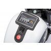 Elektrická motorka Chopper FASTER bílá panel