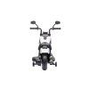 Elektrická motorka Chopper FASTER bílá přední pohled