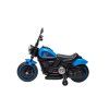 Elektrická motorka Chopper FASTER modrá 4