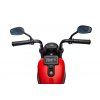 Elektrická motorka Chopper FASTER červená 6