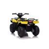 Dětská elektrická čtyřkolka Superme žlutá 7