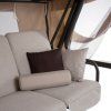 Zahradní houpačka Venezia Lux s moskytiérou, polštářky a bočními stolky D048-05FB PATIO 3