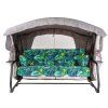 Zahradní houpačka Ravenna Lux Black Edition s moskytiérou G051-02IB PATIO 1