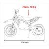 Elektrická motorka RENEGADE 50R modrá 10