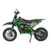 Dětská benzínová motorka 49 cmm Renegade zelená 4