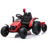 Dětský elektrický traktor s vlečkou Truck červený 1