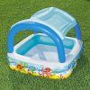 Dětský nafukovací bazén se stříškou 147 x 147 x 122 cm BESTWAY 2